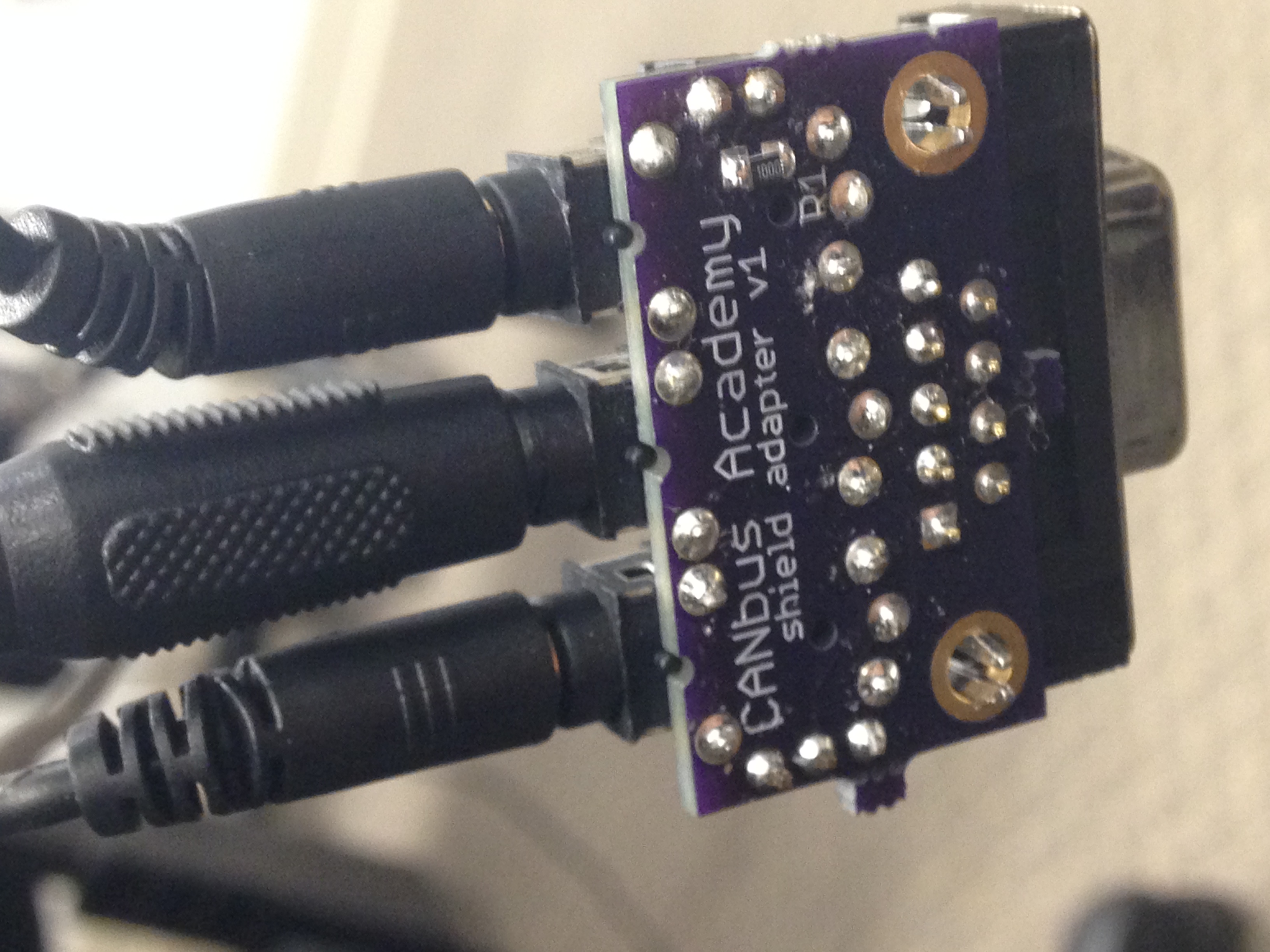 CAN adaptor for easy ECU connection